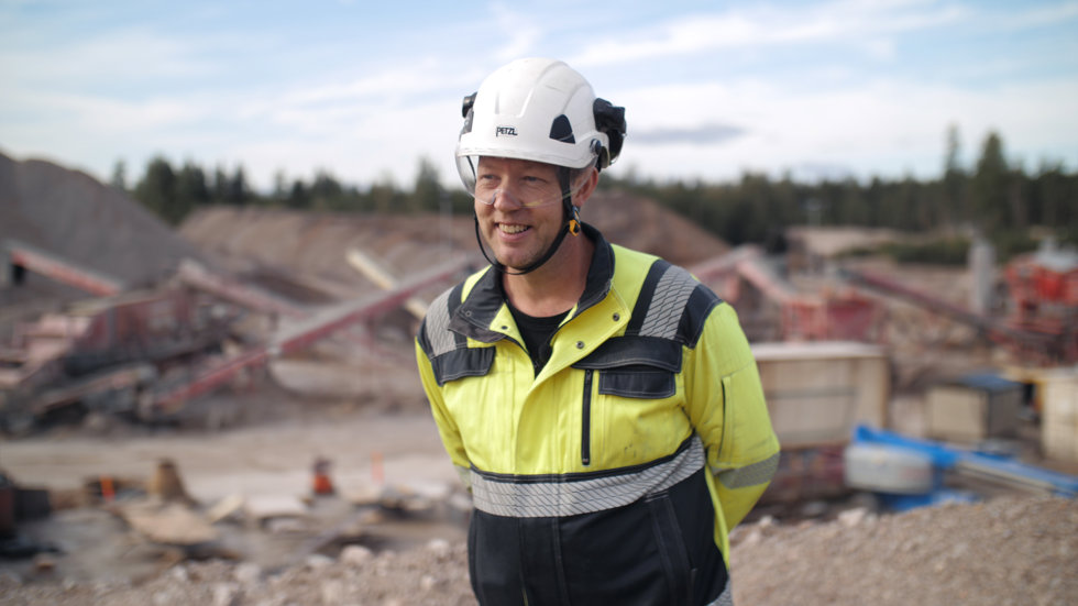 Kimmo Leppikangas, produktions- och utvecklingschef på Rudus. 