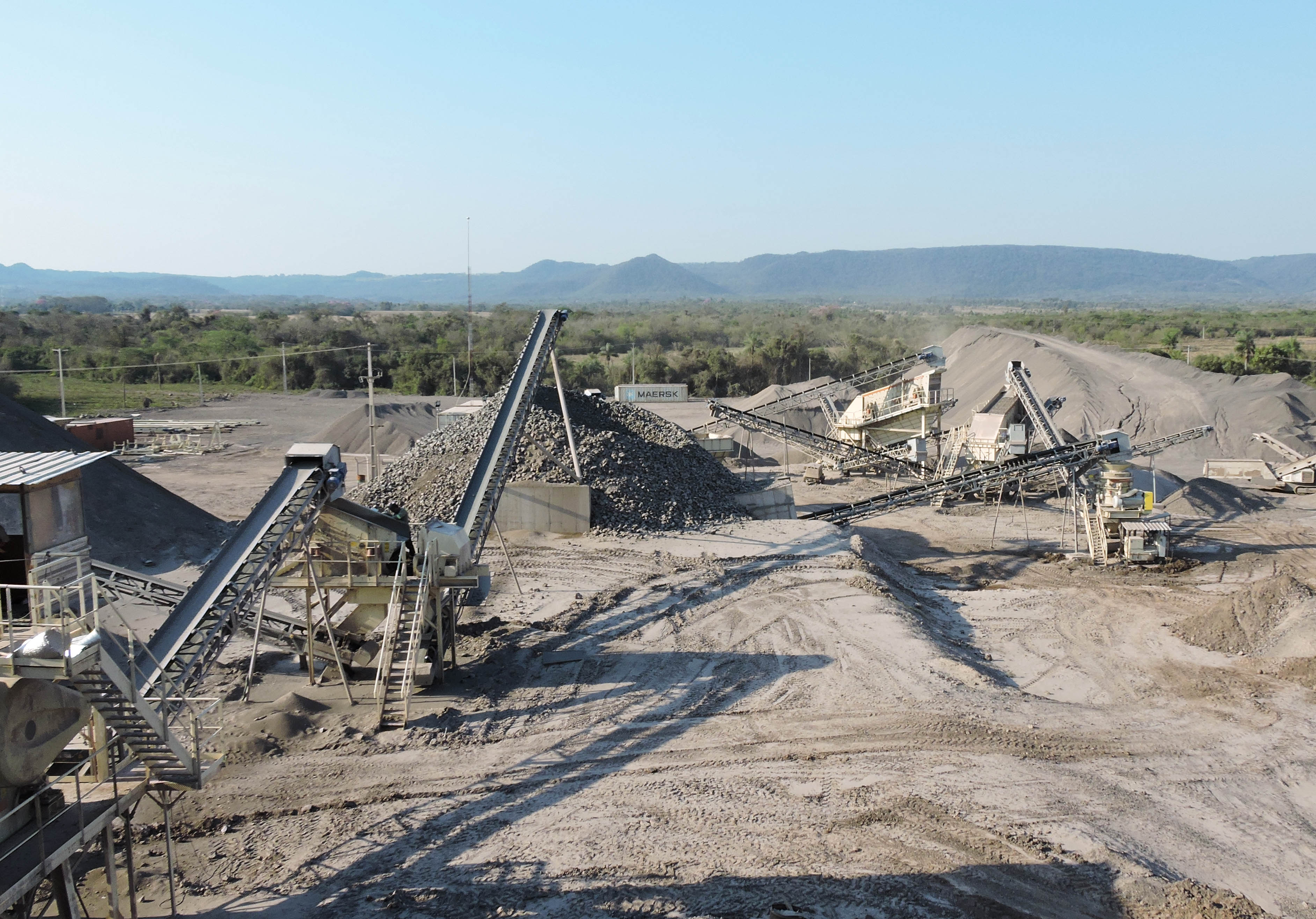 Planta de britagem METSO