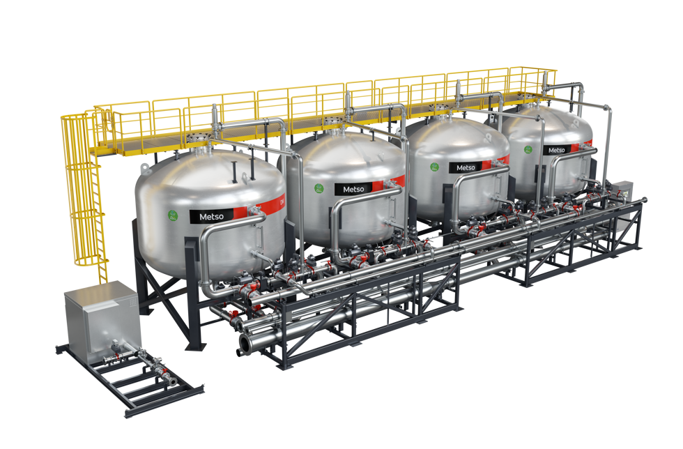 DM filter is used to remove organics in battery minerals processes
