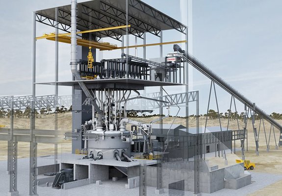 Ferroalloys DC Smelting Plant