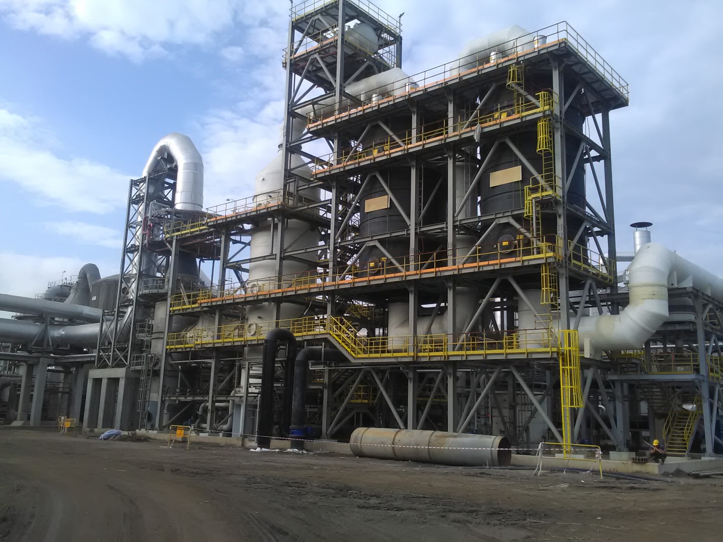 High efficiency scrubber
