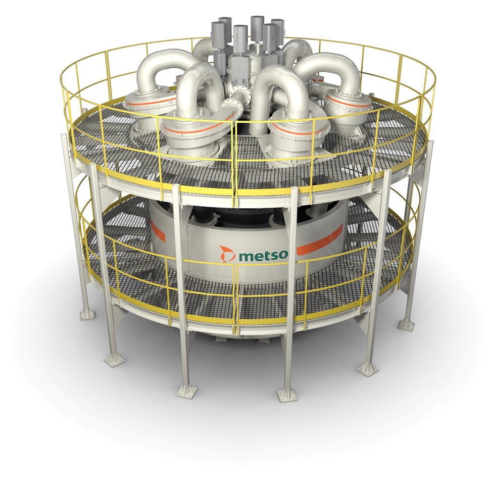 The Metso MHC cluster design is standardized.