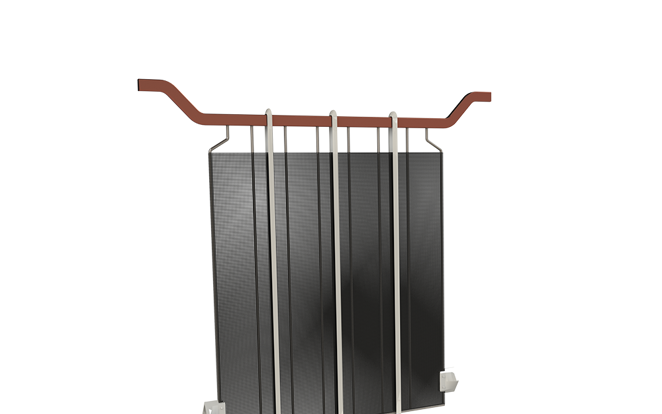 Coated titanium anodes