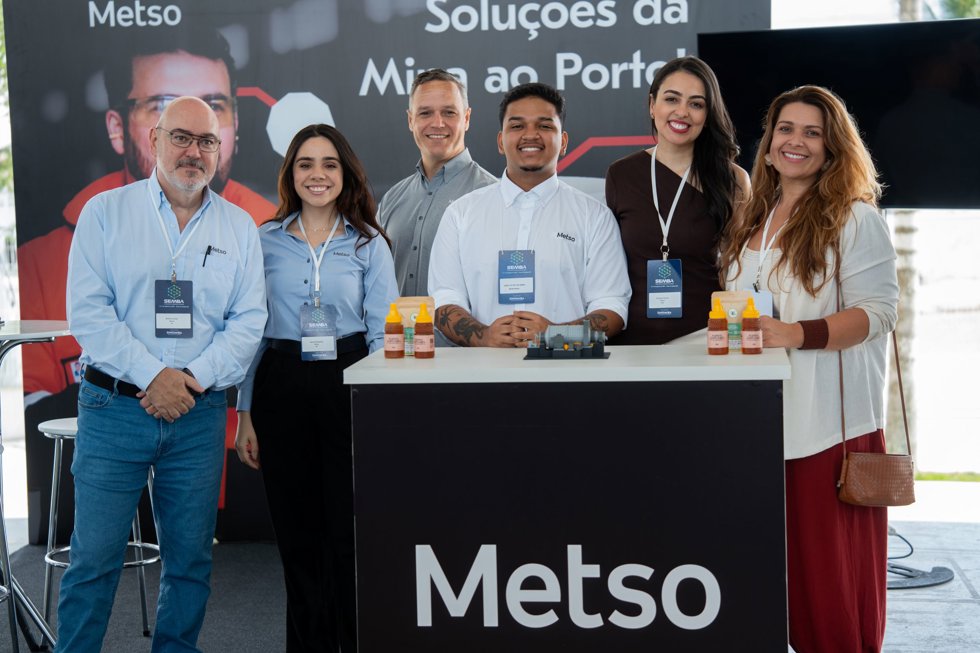 Equipe Metso no SEMBA2026