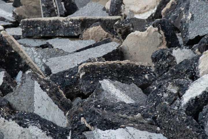 Reclaimed asphalt pavement 
