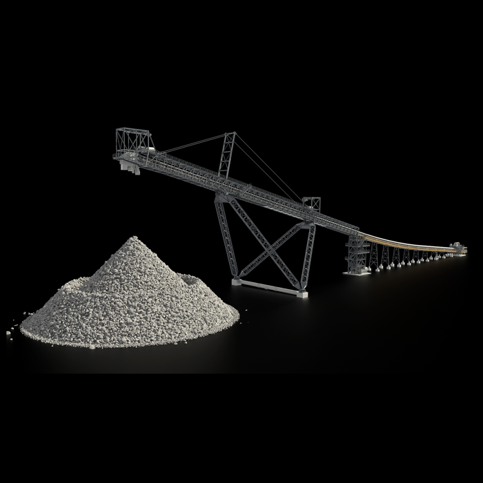 Material stacking