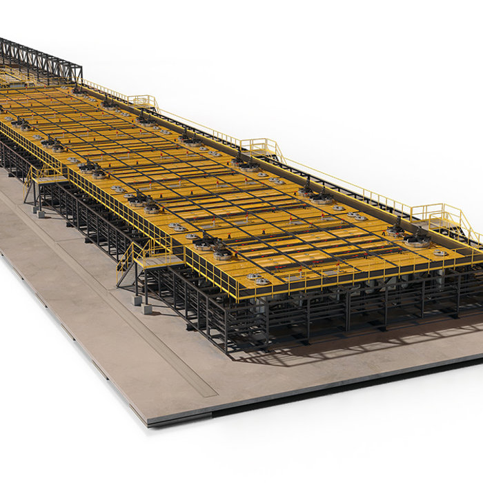 Unidad de planta de extracción por solventes VSF® X 