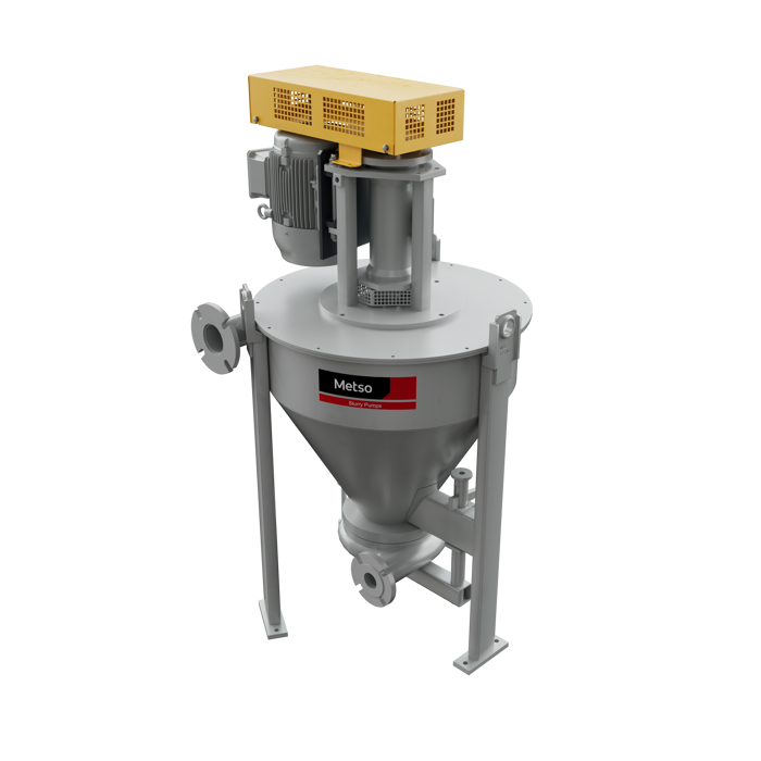 Froth pump at a customer site.