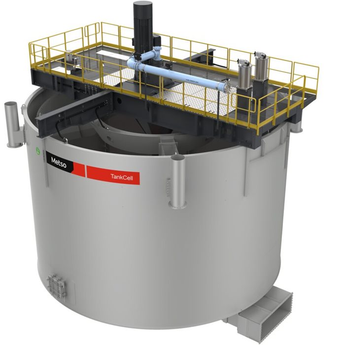 Large flotation cells need superior froth managment