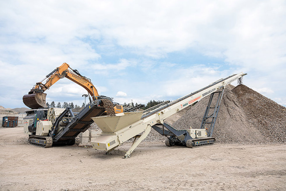 Metso Outotec equipment at Bierbrauer & Sohn site.