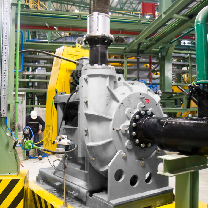 Design of VASA HD slurry pumps.