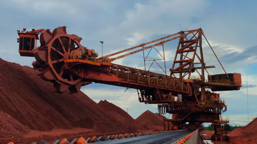 Retomadora de Minério Metso - Máquinas de Patio