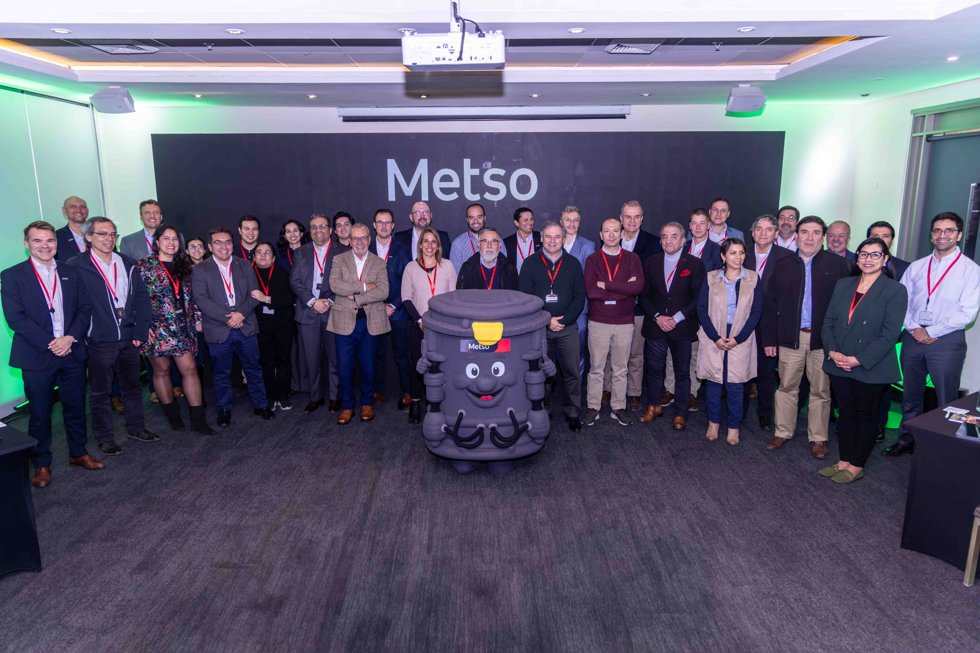 Participantes en el evento Shaping the future of Crushing de Metso