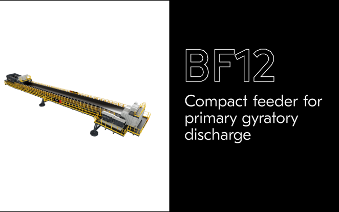 a tile that shows the individual Belt feeder 12 model, model number and use case