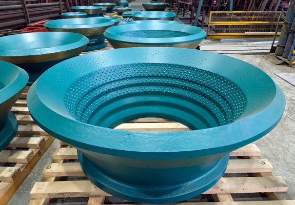 Revestimientos Metso MX para trituradoras