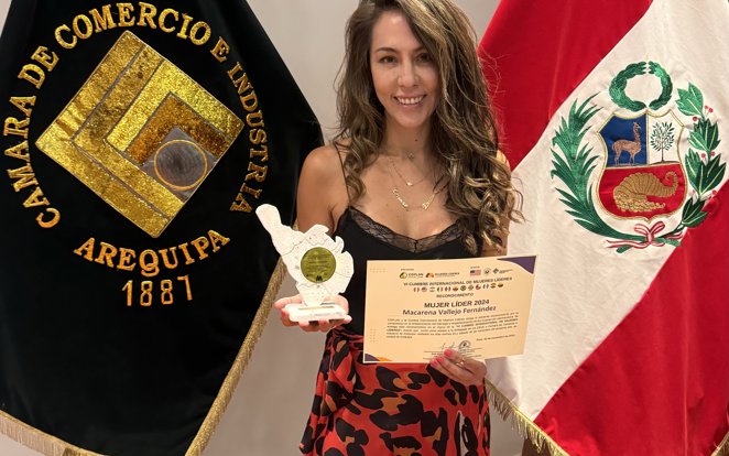 Directora de Marketing y Sostenibilidad de Metso recibe reconocimiento en Cumbre de Mujeres Líderes, en Perú