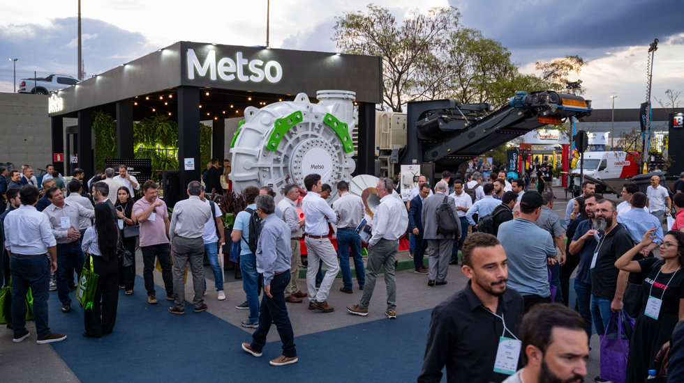 Stand da Metso na Exposibram 2026