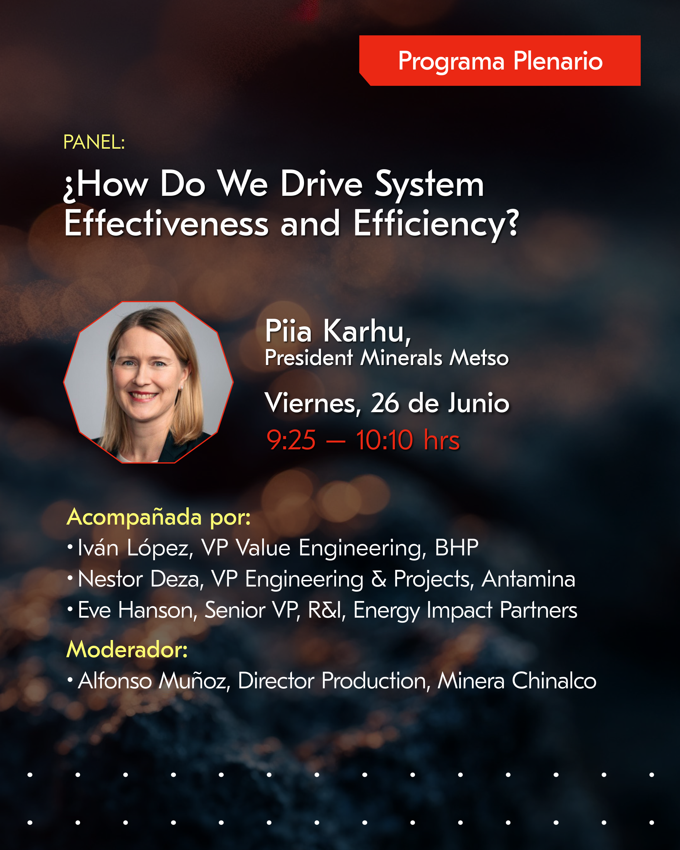 Piia Karhu - President Minerals Metso Corporation
