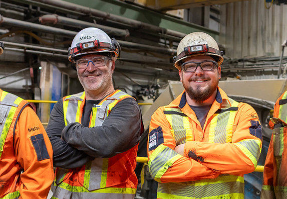Metso field service workers