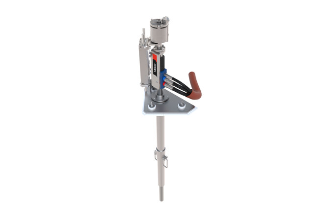 Furnace camera with hatch (G2-F model)
