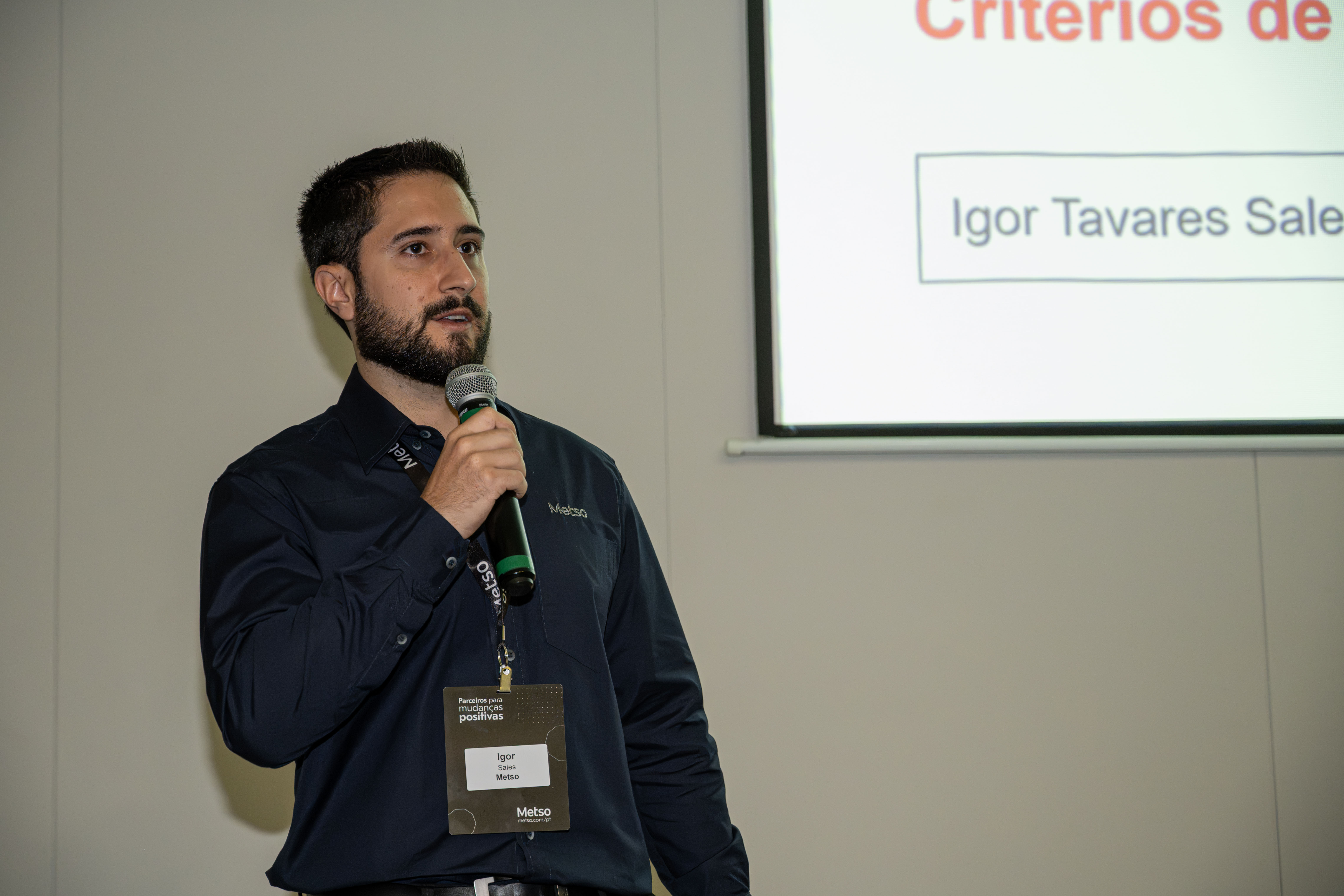 Igor Sales Metso Treinamento Bruno