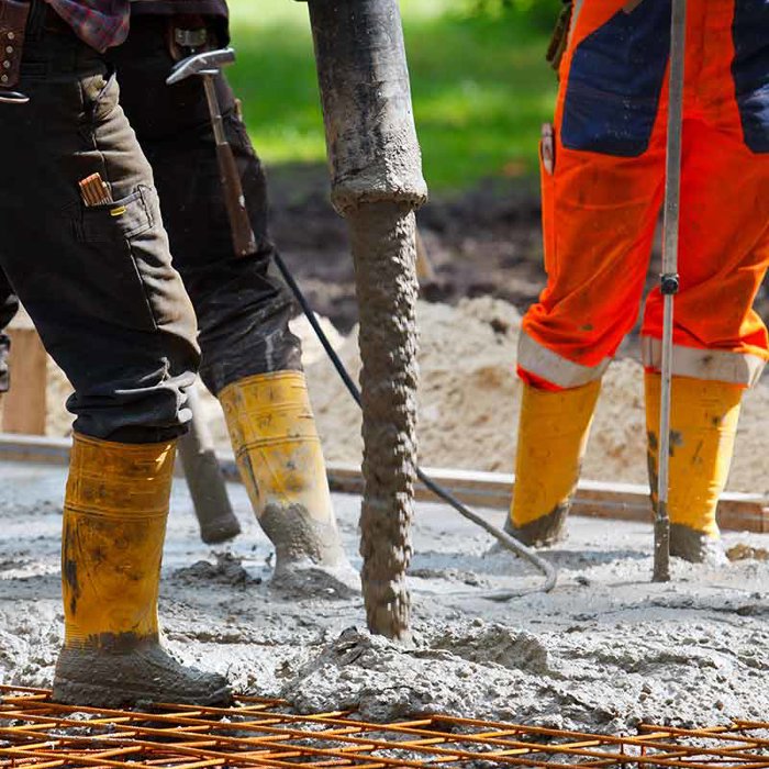 Aufbereiteter Sand ist ein idealer Bestandteil für Beton, Zement und Asphalt.