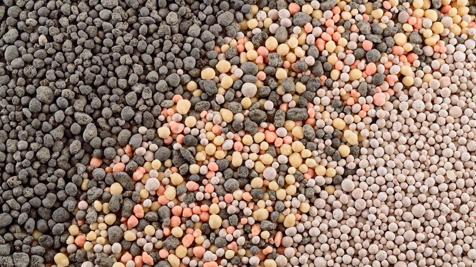 A Metso entende o processo de fertilização. A granulação desempenha um papel na transformação dos nutrientes fertilizantes em um produto final