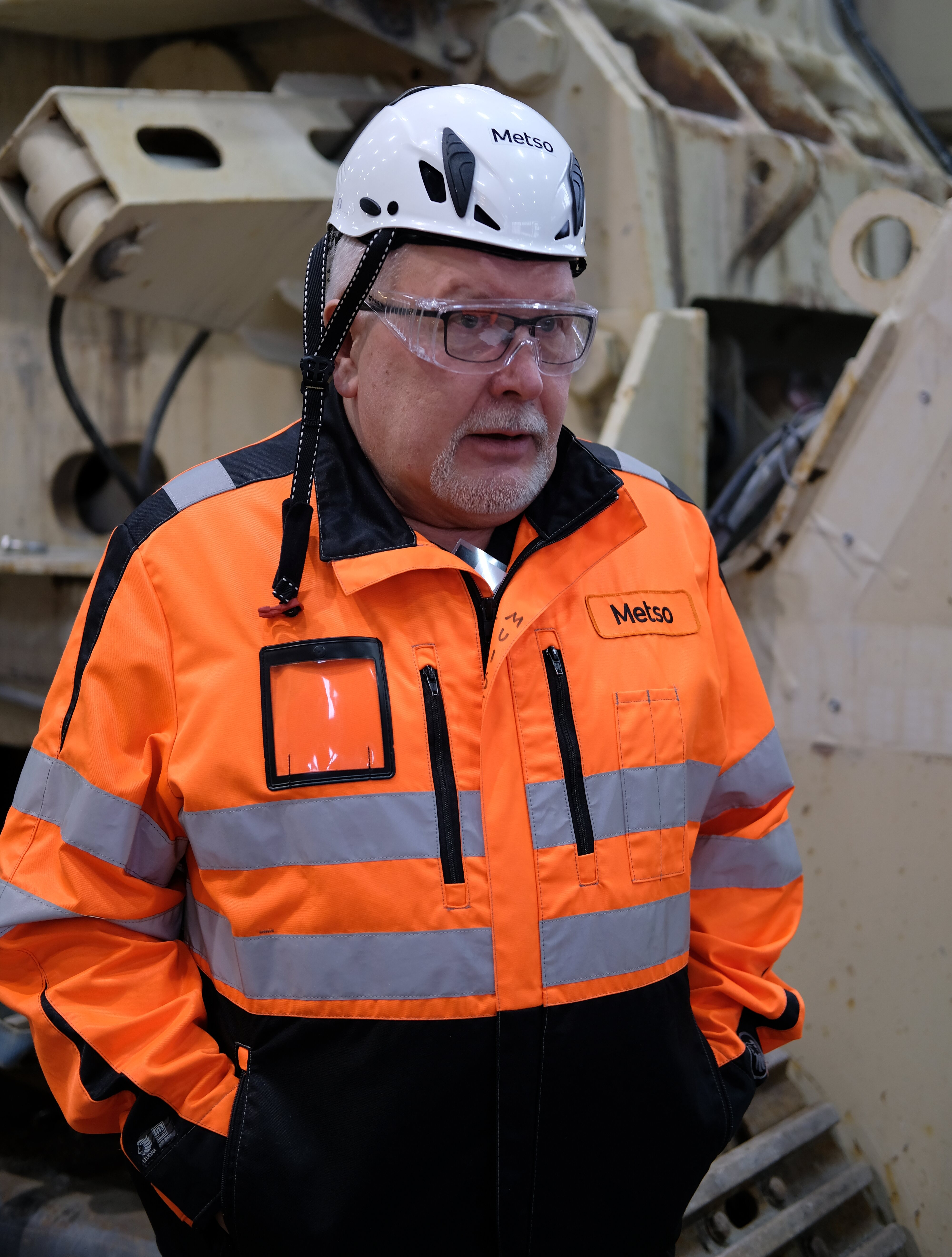 Jorma Kempas on tunnettu osaamisestaan erityisesti Metson in-pit-louhosratkaisujen kehittäjänä.