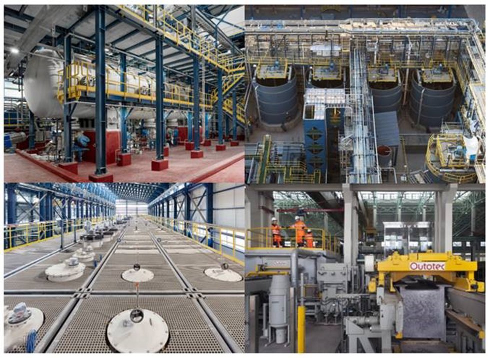  Outotec hydrometallurgical process equipment