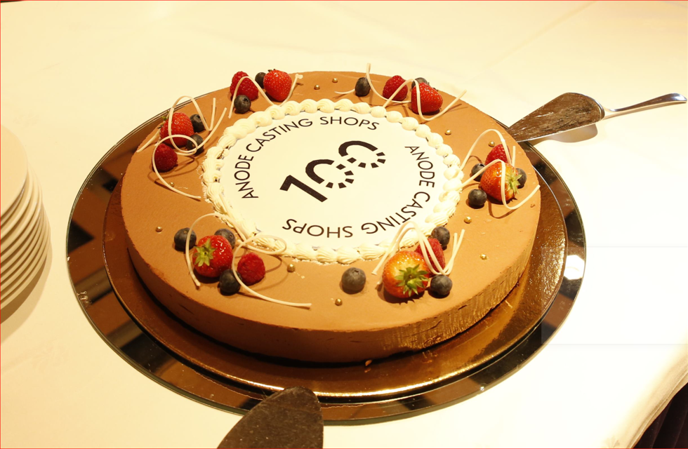 anode casting cake