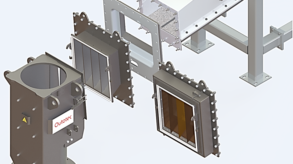 FeedGuard mechanical setup