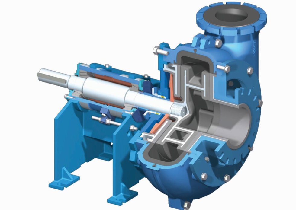 Horizontal slurry pump