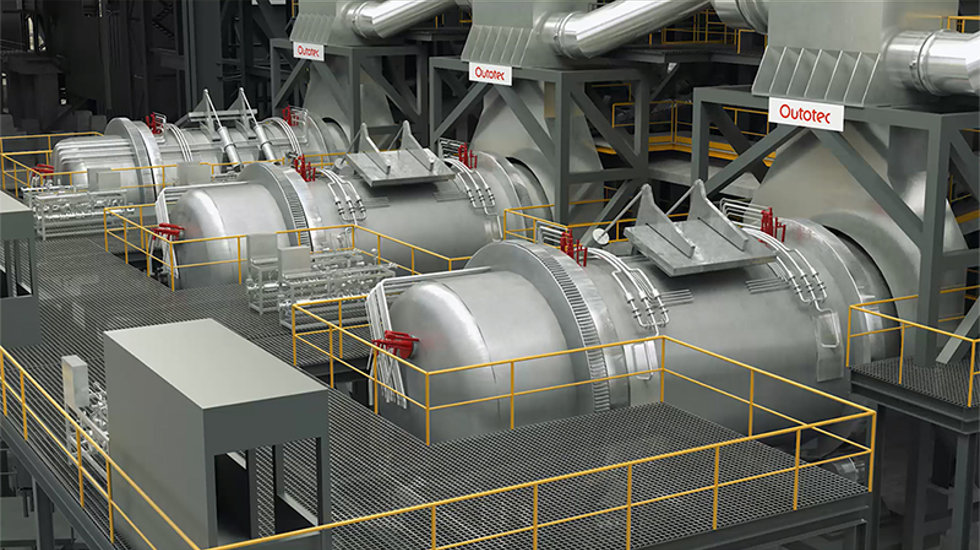 Outotec Anode Furnace
