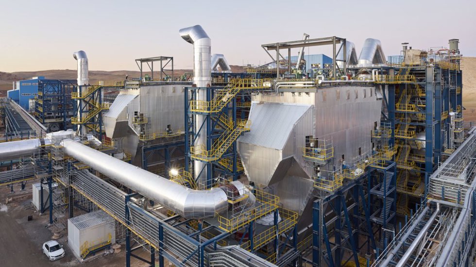 Roasting plant