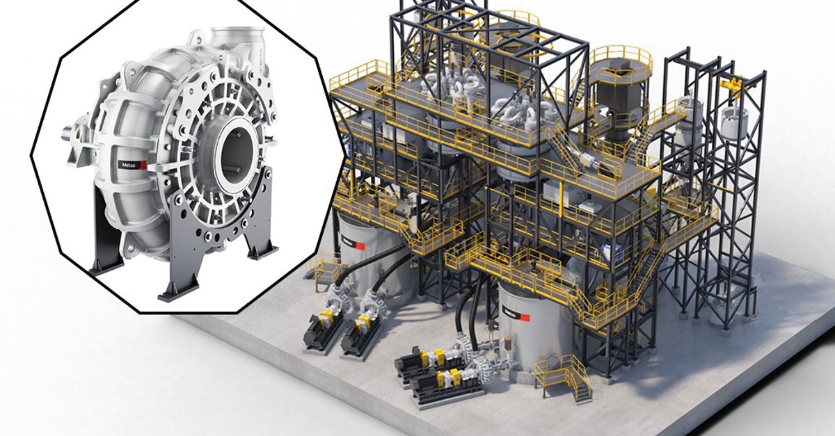 Metso-Experten: Die Pumpe ist das Herzstück der Mahlkreislauf-Leistung