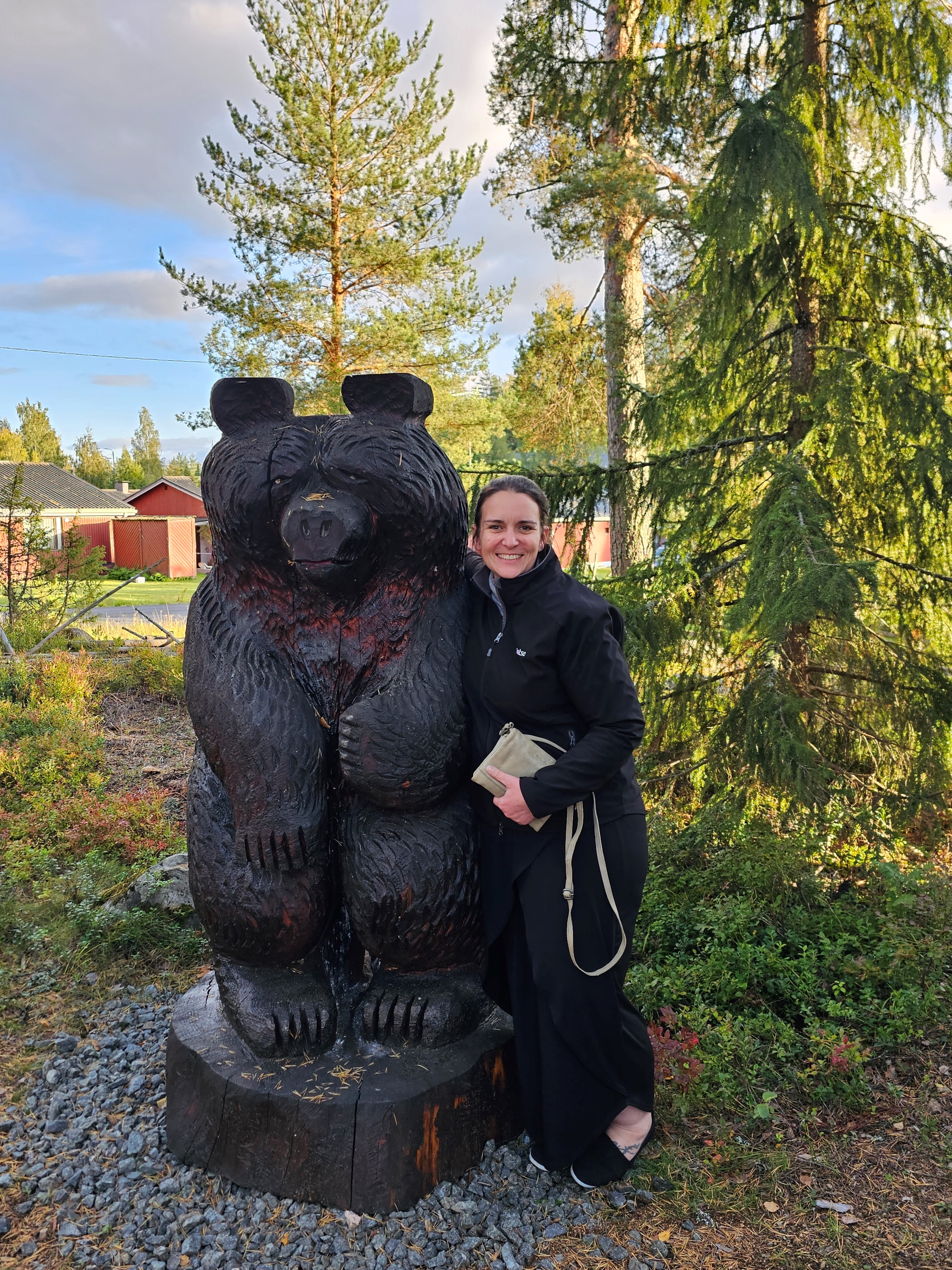 Visiting Finland in 2023.