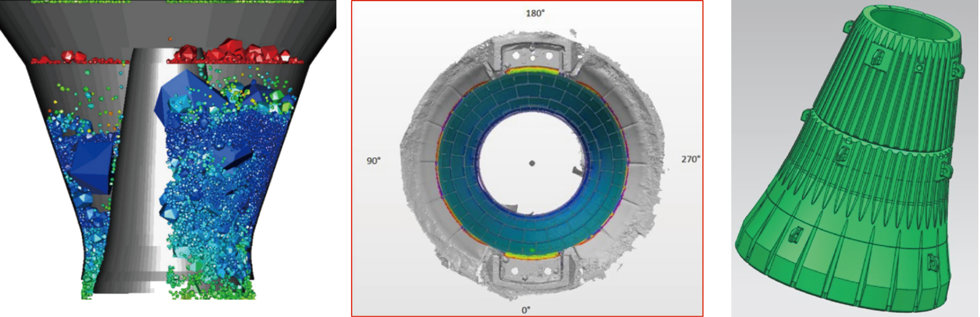 Metso’s unique simulation software shows how changes can impact crusher performance.
