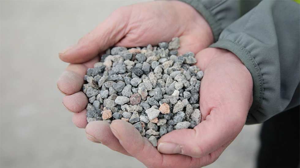 Tree substrate from lava production at Bierbrauer & Sohn GmbH site