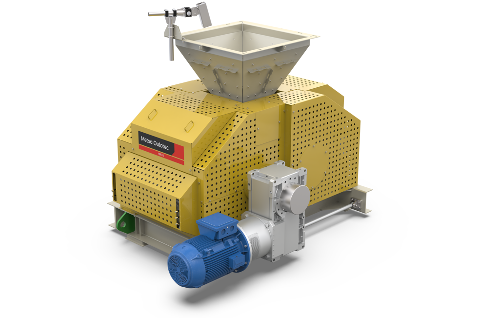 Metso’s HRC 8 high-pressure roll crusher.