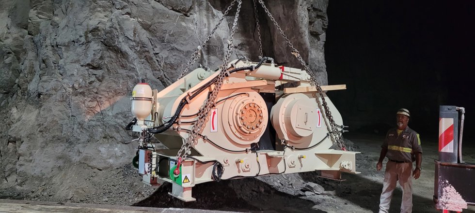 HRC8 replaced obsolete crusher resulting in improved production.