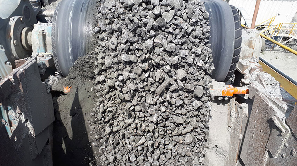 Aggregates at the Santa Isabel Quarry