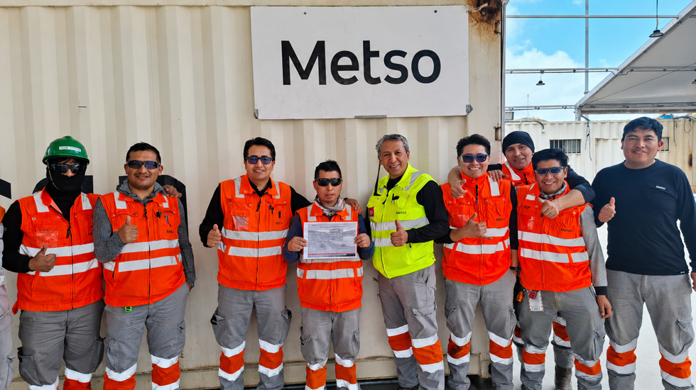 Task force at Quellaveco - Metso