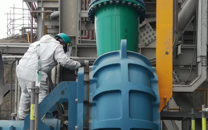 MDM650 en operación en minera del sur del país