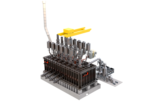 DRI Smelting Furnace