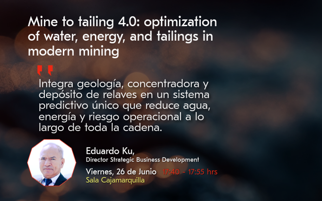 Sesión técnica World Mining Congress 2026