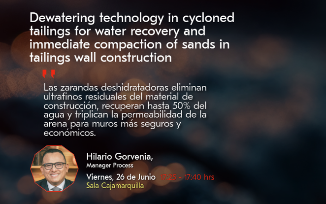 Sesión técnica World Mining Congress 2026