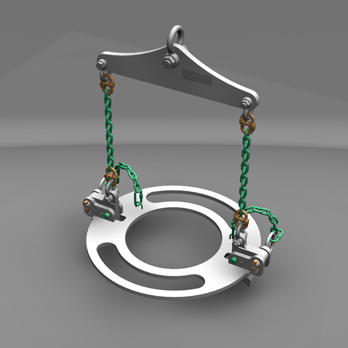 Crusher wear part lifting tools