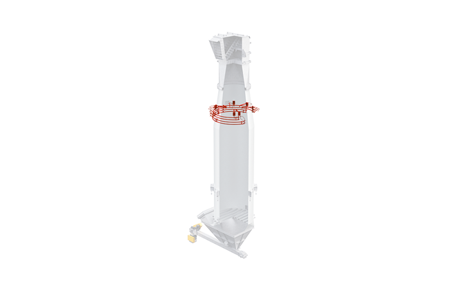 Evaporative cooling tower