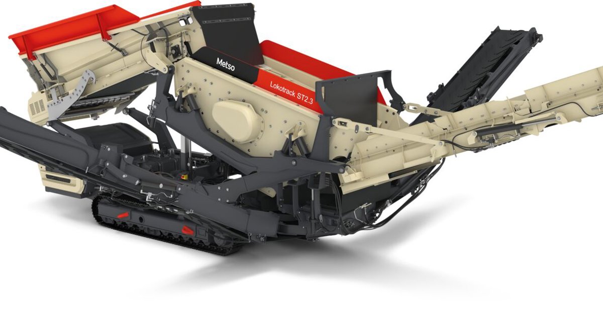 Metso Mobile Screen Lokotrack® ST Series mobile screens - Metso