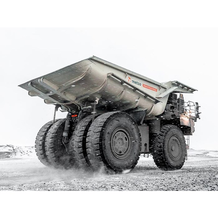 Metso Truck Body is 20-30% lighter than a conventional steel-lined truck body.